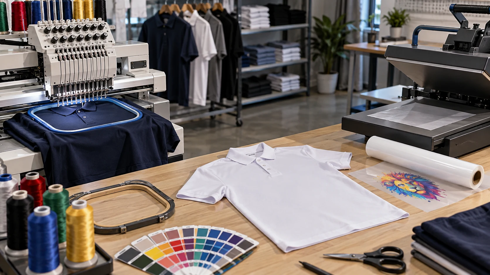 Embroidery or DTF for Polo Shirts: Which Should You Choose?