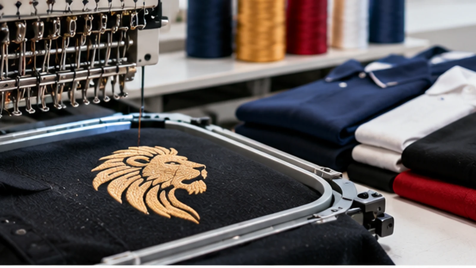 Embroidery on Textured Garments: Why the Backing Matters editorial photograph