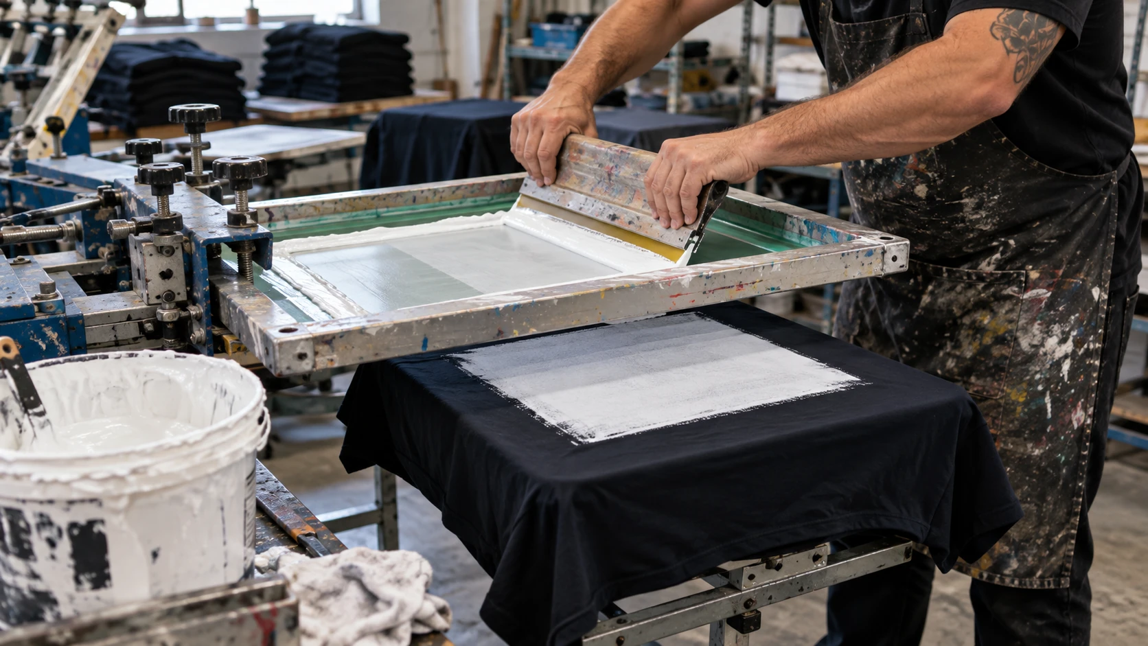 Silkscreen Underbase on Dark Shirts: When It Matters and What It Changes