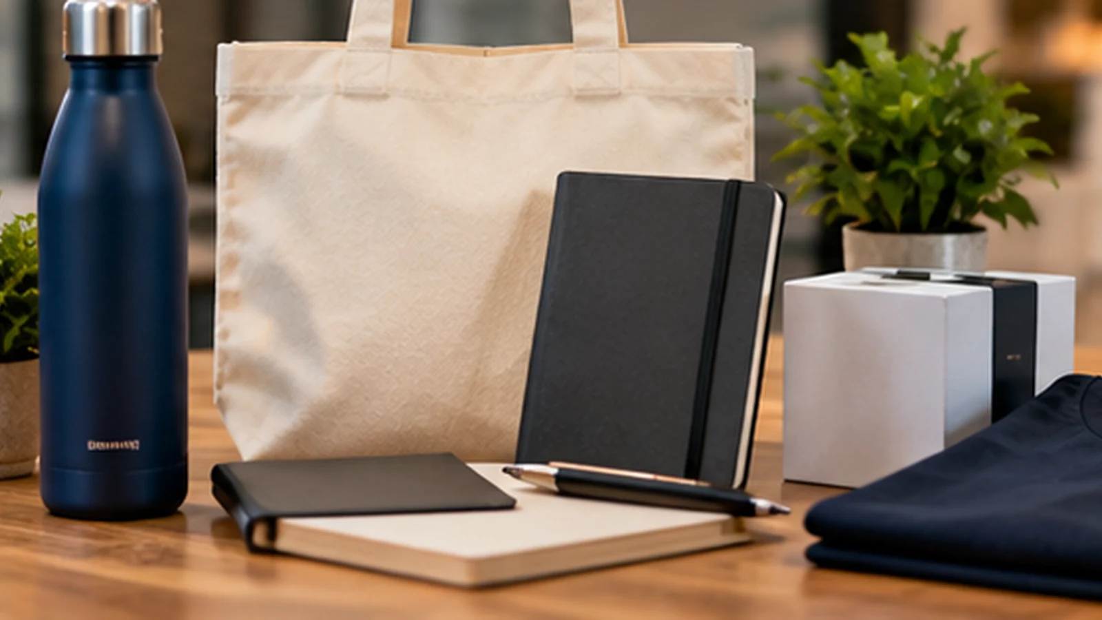 Corporate Gift Boxes: Measure the Contents Before Designing the Insert editorial photograph