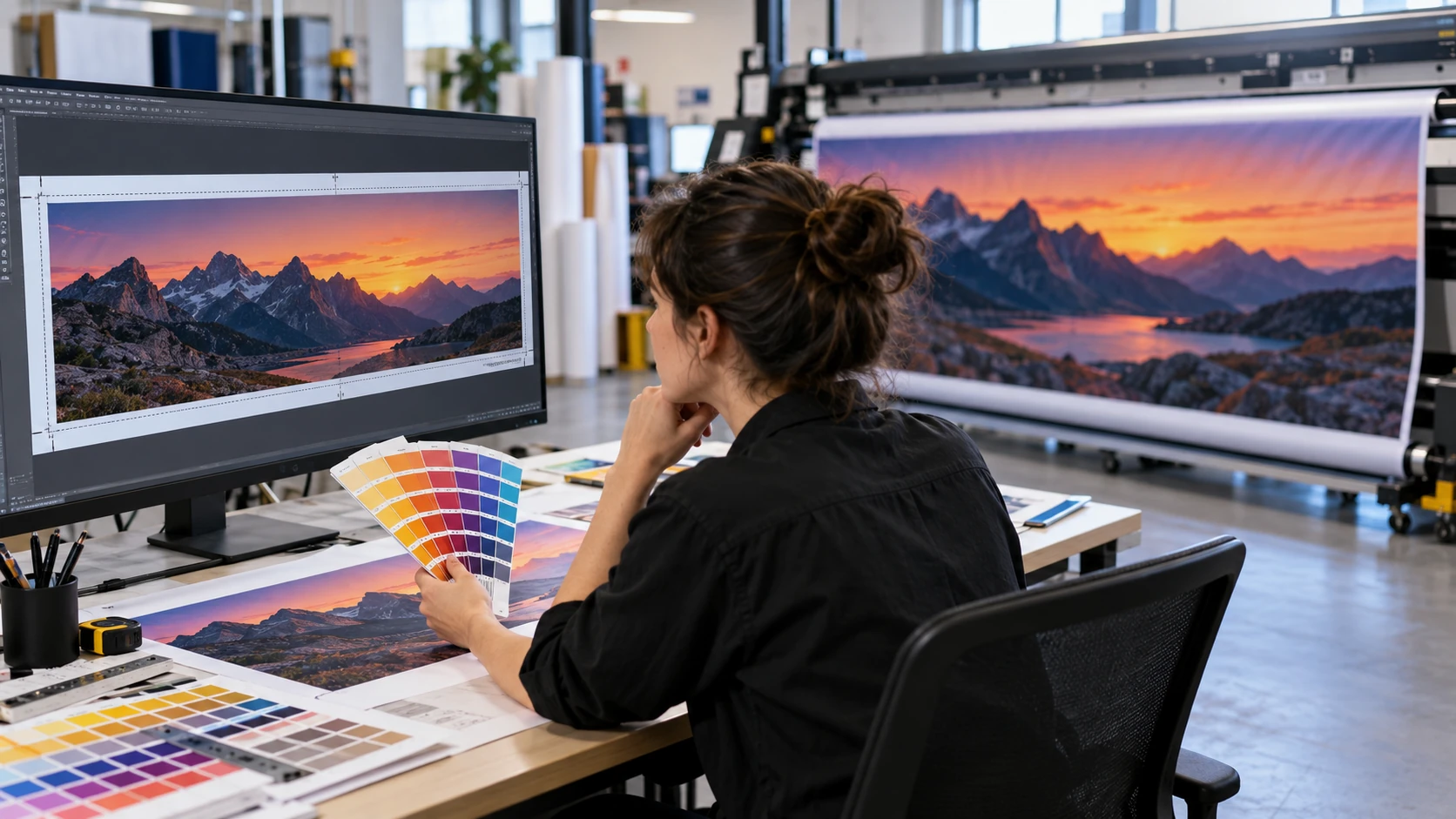 Large-Format Banner Artwork: Resolution, Viewing Distance and File Setup