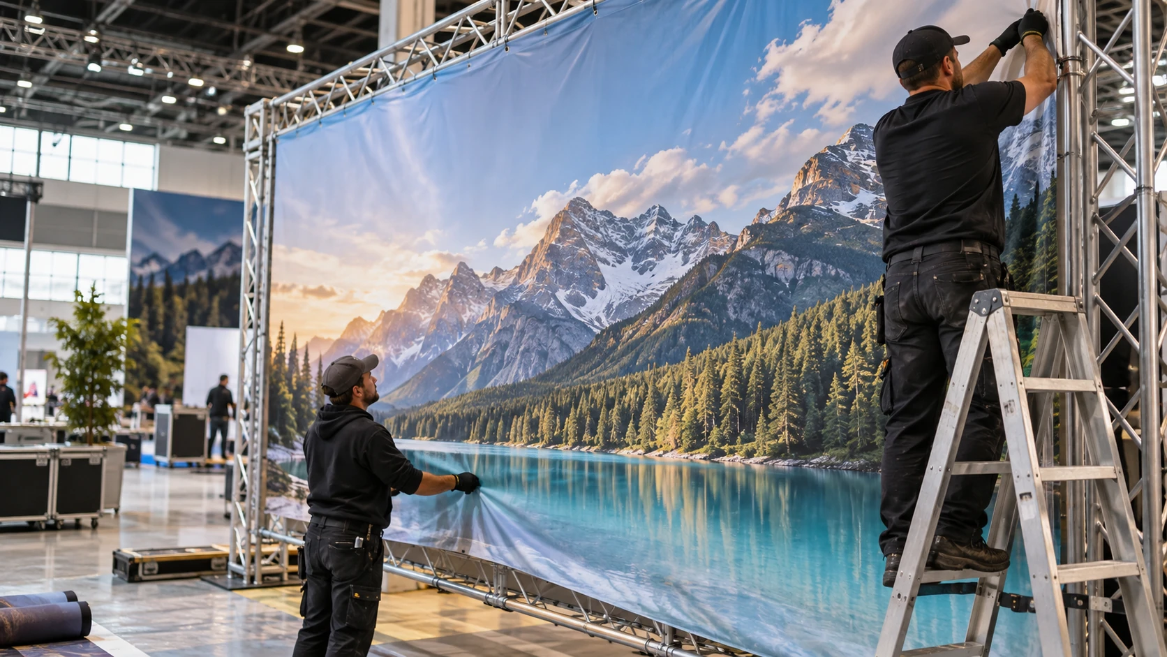 Large-Format Banner Artwork: Resolution, Viewing Distance and File Setup production detail